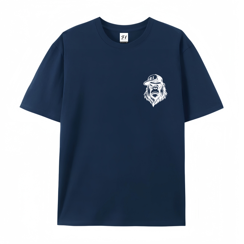 Men’s 100% Cotton Classic American Graphic T-Shirt, Vintage Streetwear Oversized Crew Neck, Soft Breathable Casual Short Sleeve Top for Summer Daily Wear-36