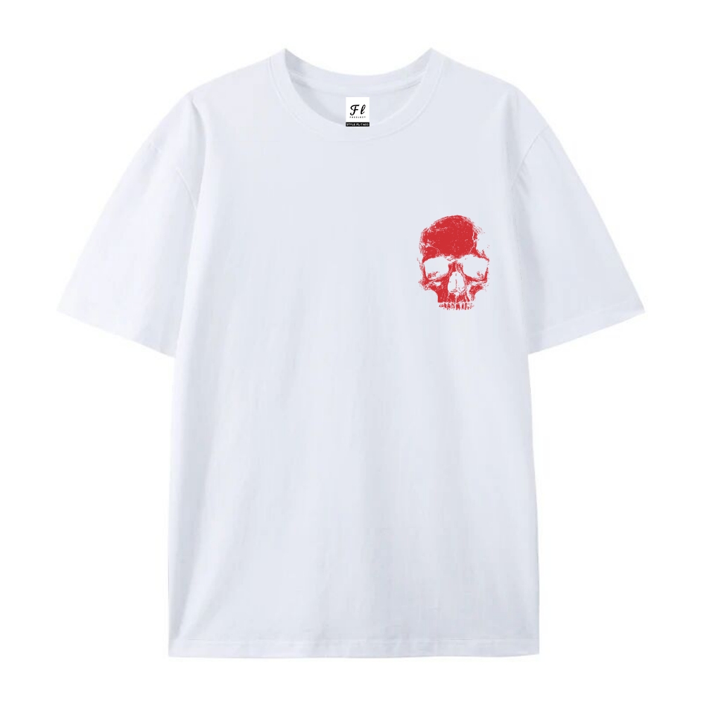Men’s 100% Cotton Classic American Graphic T-Shirt, Vintage Streetwear Oversized Crew Neck, Soft Breathable Casual Short Sleeve Top for Summer Daily Wear-16