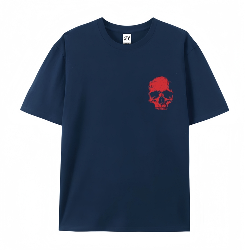 Men’s 100% Cotton Classic American Graphic T-Shirt, Vintage Streetwear Oversized Crew Neck, Soft Breathable Casual Short Sleeve Top for Summer Daily Wear-16