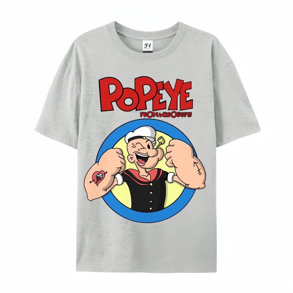 Men’s 100% Cotton Classic American Graphic T-Shirt, Vintage Streetwear Oversized Crew Neck, Soft Breathable Casual Short Sleeve Top for Summer Daily Wear-14