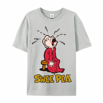 Men’s 100% Cotton Classic American Graphic T-Shirt, Vintage Streetwear Oversized Crew Neck, Soft Breathable Casual Short Sleeve Top for Summer Daily Wear-27