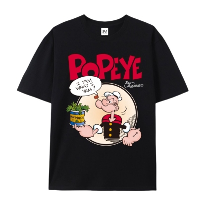 Men’s 100% Cotton Classic American Graphic T-Shirt, Vintage Streetwear Oversized Crew Neck, Soft Breathable Casual Short Sleeve Top for Summer Daily Wear-29