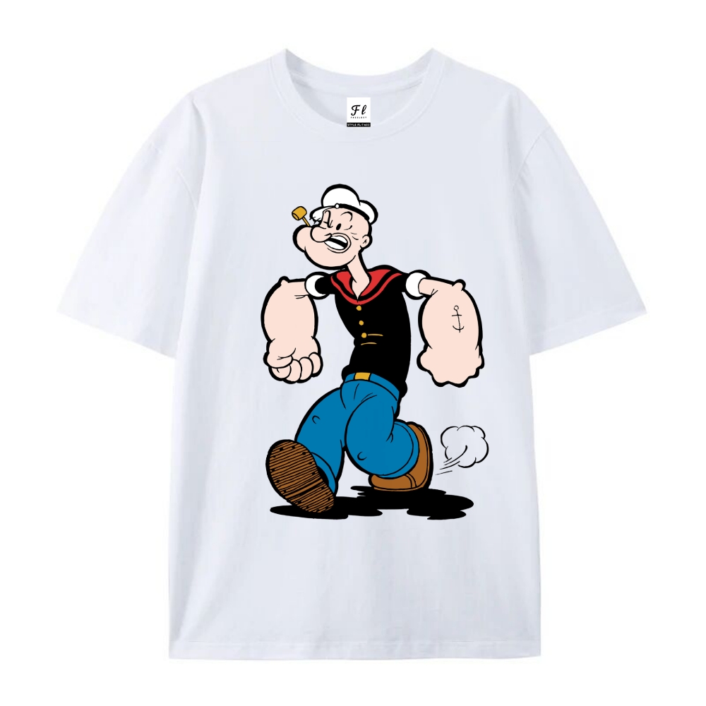 Men’s 100% Cotton Classic American Graphic T-Shirt, Vintage Streetwear Oversized Crew Neck, Soft Breathable Casual Short Sleeve Top for Summer Daily Wear-22