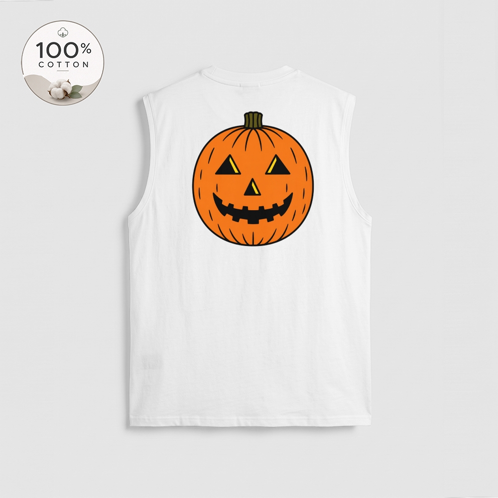 Men’s 100% Cotton Classic American Graphic Tank Top, Vintage Streetwear Oversized Crew Neck, Soft Breathable Casual Sleeveless Top for Summer Daily Wear-19
