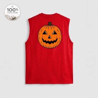 Men’s 100% Cotton Classic American Graphic Tank Top, Vintage Streetwear Oversized Crew Neck, Soft Breathable Casual Sleeveless Top for Summer Daily Wear-19