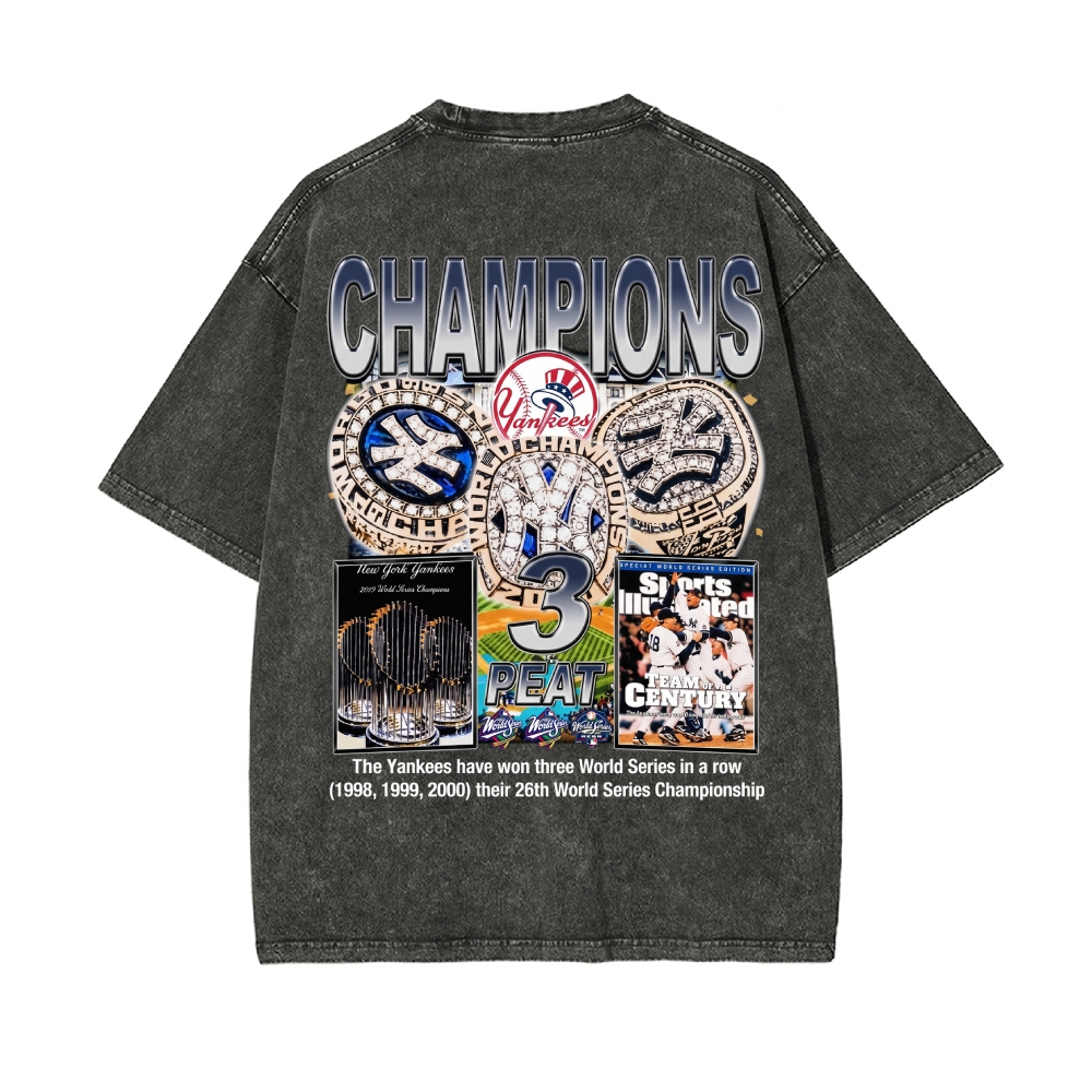 Men’s 100% Cotton Washed T-Shirt, Vintage Streetwear Oversized Short Sleeve Crew Neck Tee, Soft Breathable Casual Top for Summer Daily Wear-41