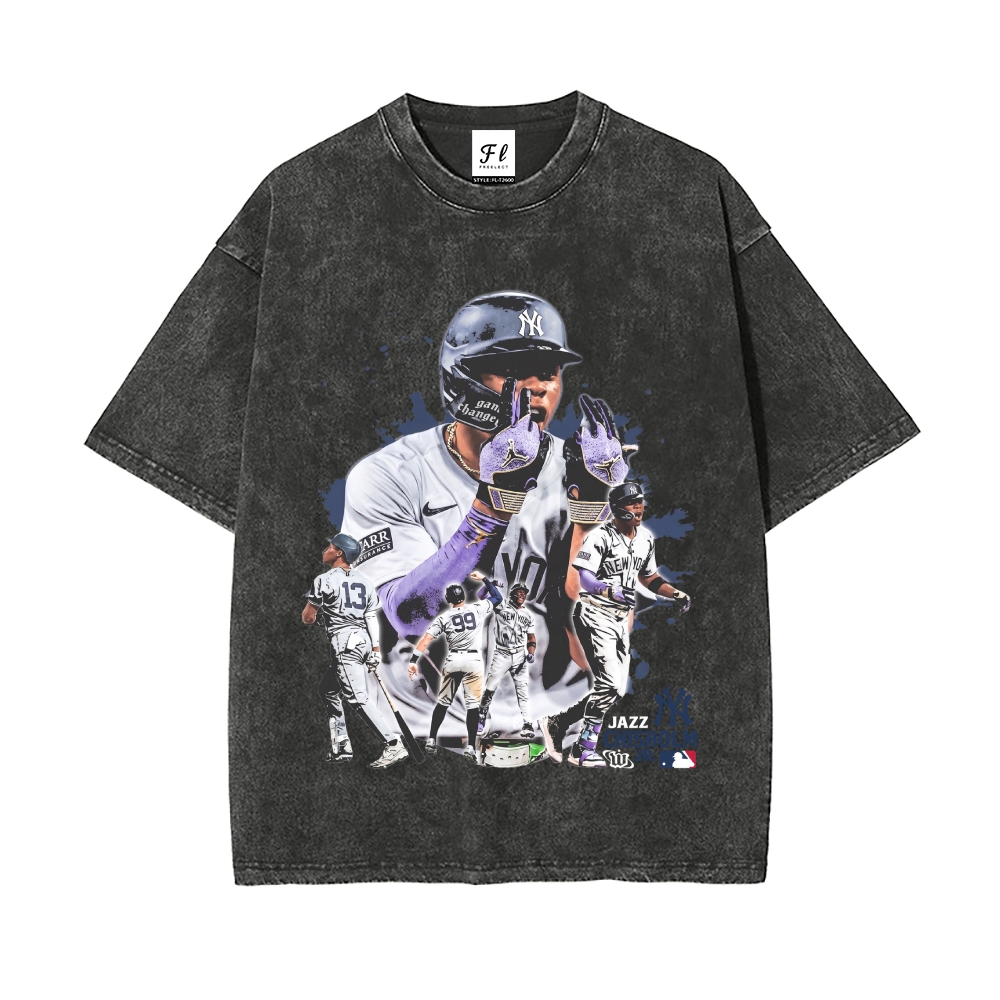 Men’s 100% Cotton Washed T-Shirt, Vintage Streetwear Oversized Short Sleeve Crew Neck Tee, Soft Breathable Casual Top for Summer Daily Wear-29