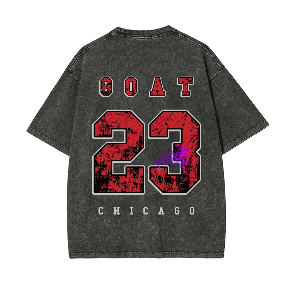 Men’s 100% Cotton Washed T-Shirt, Vintage Streetwear Oversized Short Sleeve Crew Neck Tee, Soft Breathable Casual Top for Summer Daily Wear-56