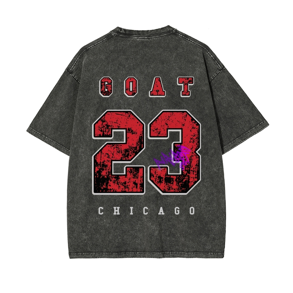 Men’s 100% Cotton Washed T-Shirt, Vintage Streetwear Oversized Short Sleeve Crew Neck Tee, Soft Breathable Casual Top for Summer Daily Wear-56