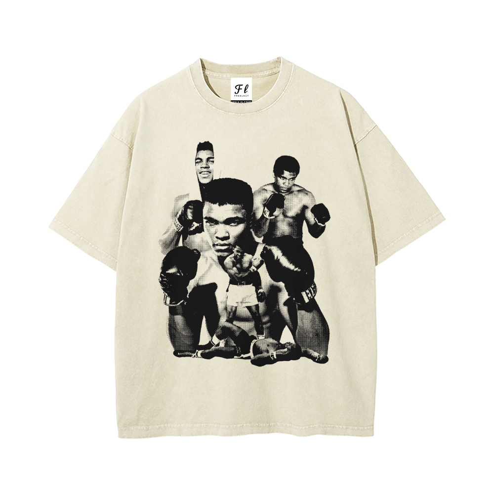 Men’s 100% Cotton Washed T-Shirt, Vintage Streetwear Oversized Short Sleeve Crew Neck Tee, Soft Breathable Casual Top for Summer Daily Wear-51