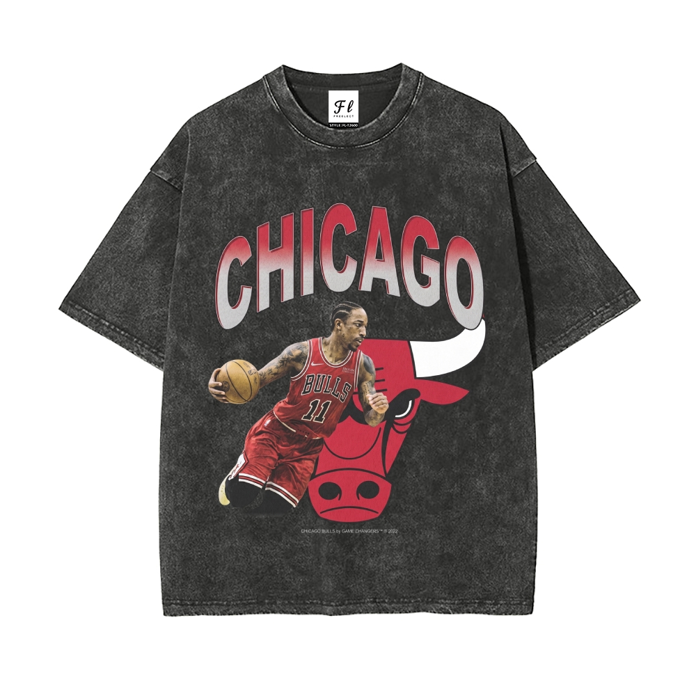Men’s 100% Cotton Washed T-Shirt, Vintage Streetwear Oversized Short Sleeve Crew Neck Tee, Soft Breathable Casual Top for Summer Daily Wear-52