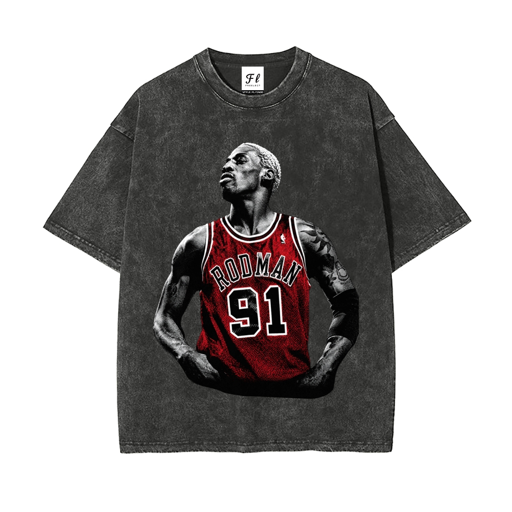 Men’s 100% Cotton Washed T-Shirt, Vintage Streetwear Oversized Short Sleeve Crew Neck Tee, Soft Breathable Casual Top for Summer Daily Wear-53