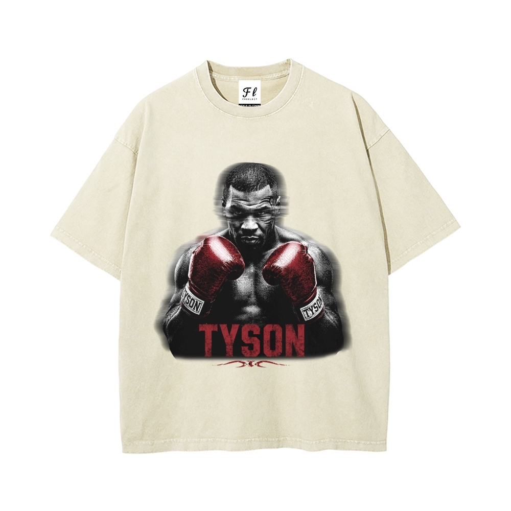 Men’s 100% Cotton Washed T-Shirt, Vintage Streetwear Oversized Short Sleeve Crew Neck Tee, Soft Breathable Casual Top for Summer Daily Wear-68