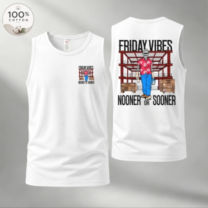 Men’s 100% Cotton Classic American Graphic Tank Top, Vintage Streetwear Oversized Crew Neck, Soft Breathable Casual Sleeveless Top for Summer Daily Wear-04