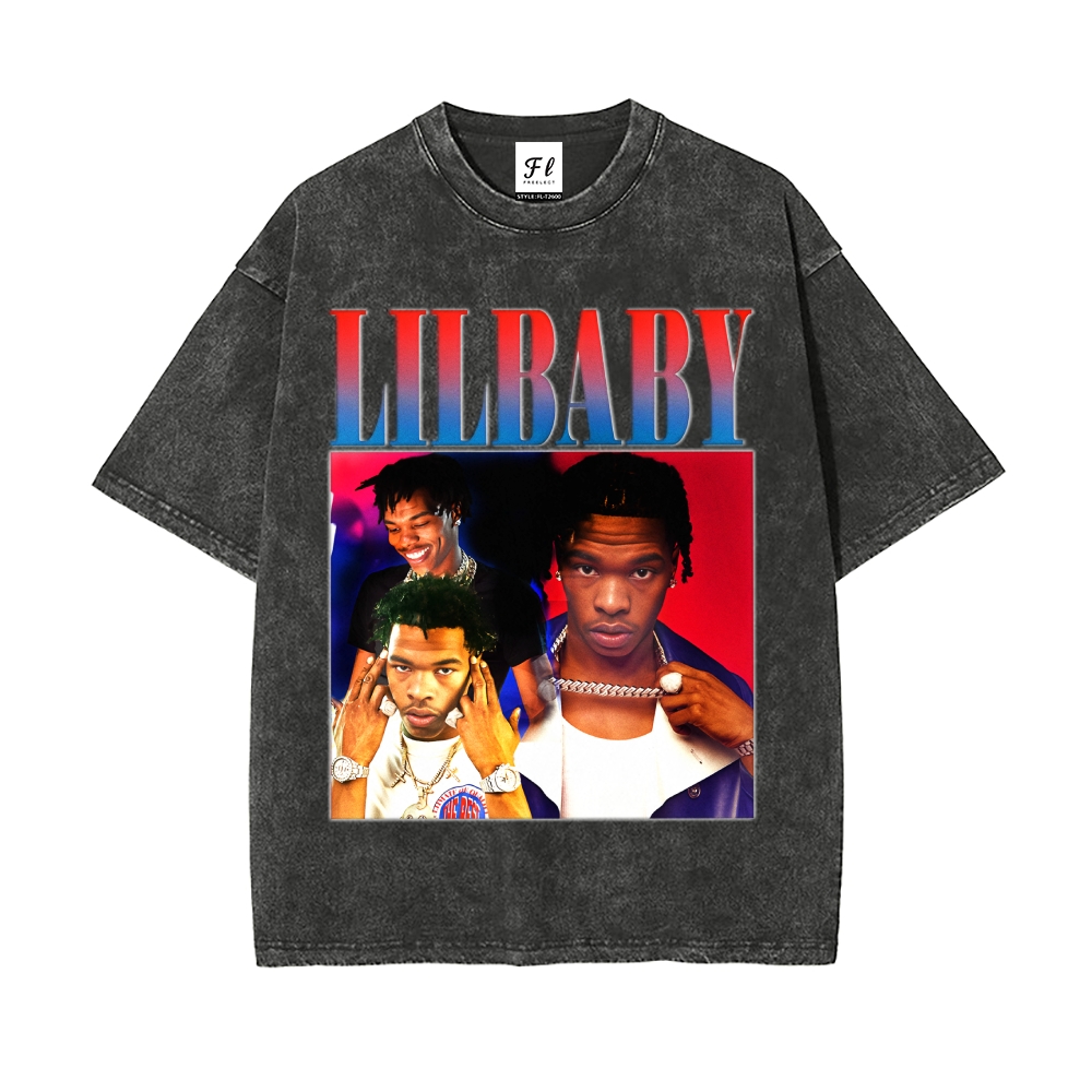 Men’s 100% Cotton Washed T-Shirt, Vintage Streetwear Oversized Short Sleeve Crew Neck Tee, Soft Breathable Casual Top for Summer Daily Wear-89
