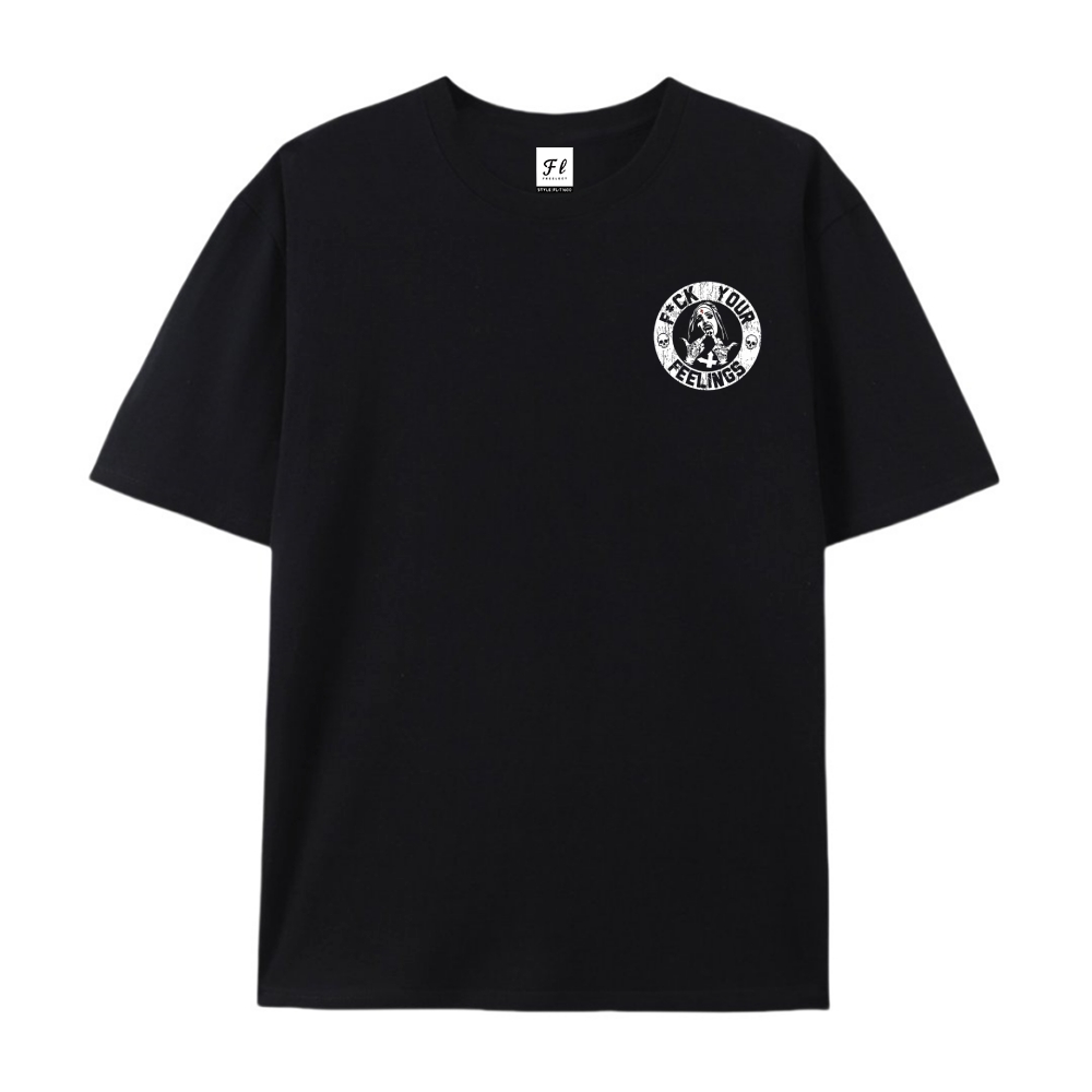 Men’s 100% Cotton Classic American Graphic T-Shirt, Vintage Streetwear Oversized Crew Neck, Soft Breathable Casual Short Sleeve Top for Summer Daily Wear-01