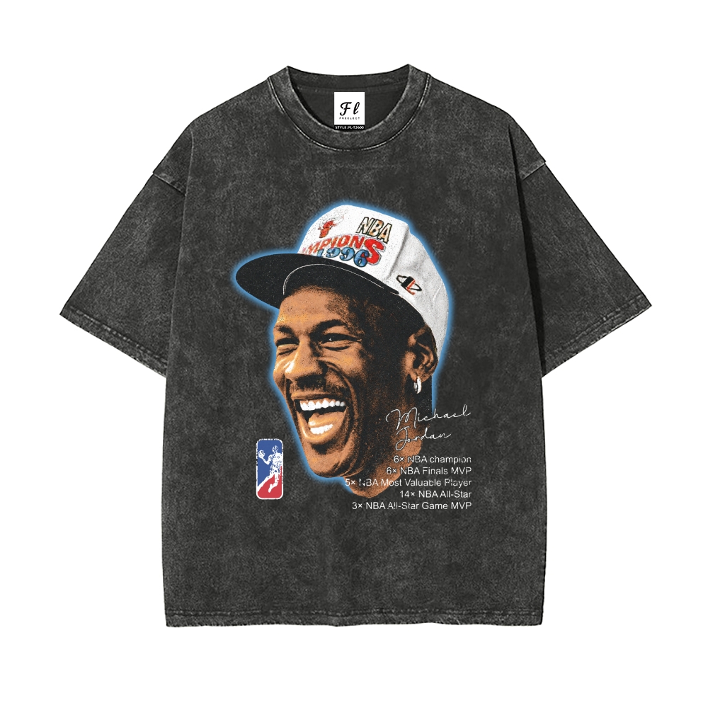 Men’s 100% Cotton Washed T-Shirt, Vintage Streetwear Oversized Short Sleeve Crew Neck Tee, Soft Breathable Casual Top for Summer Daily Wear-88