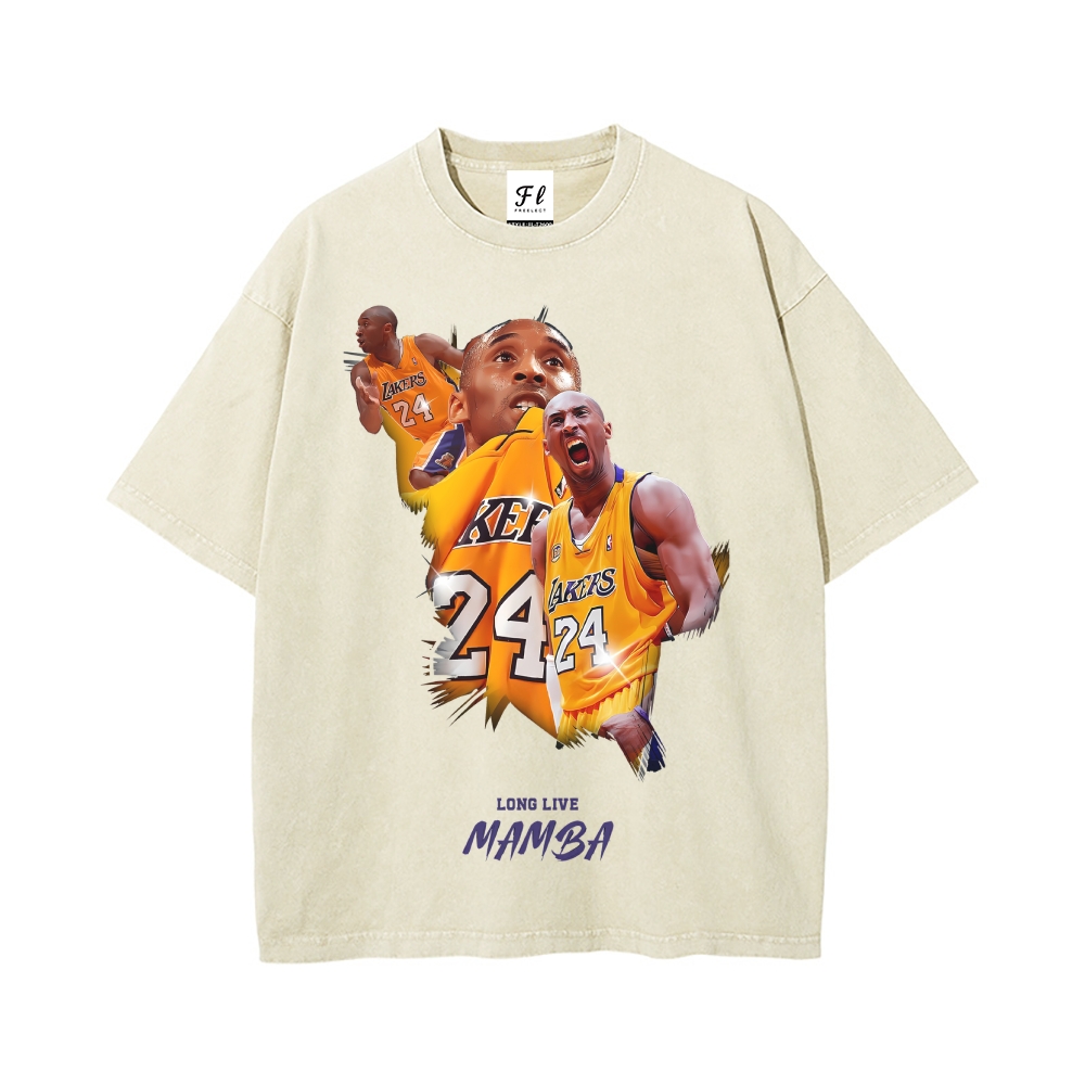 Men’s 100% Cotton Washed T-Shirt, Vintage Streetwear Oversized Short Sleeve Crew Neck Tee, Soft Breathable Casual Top for Summer Daily Wear-87