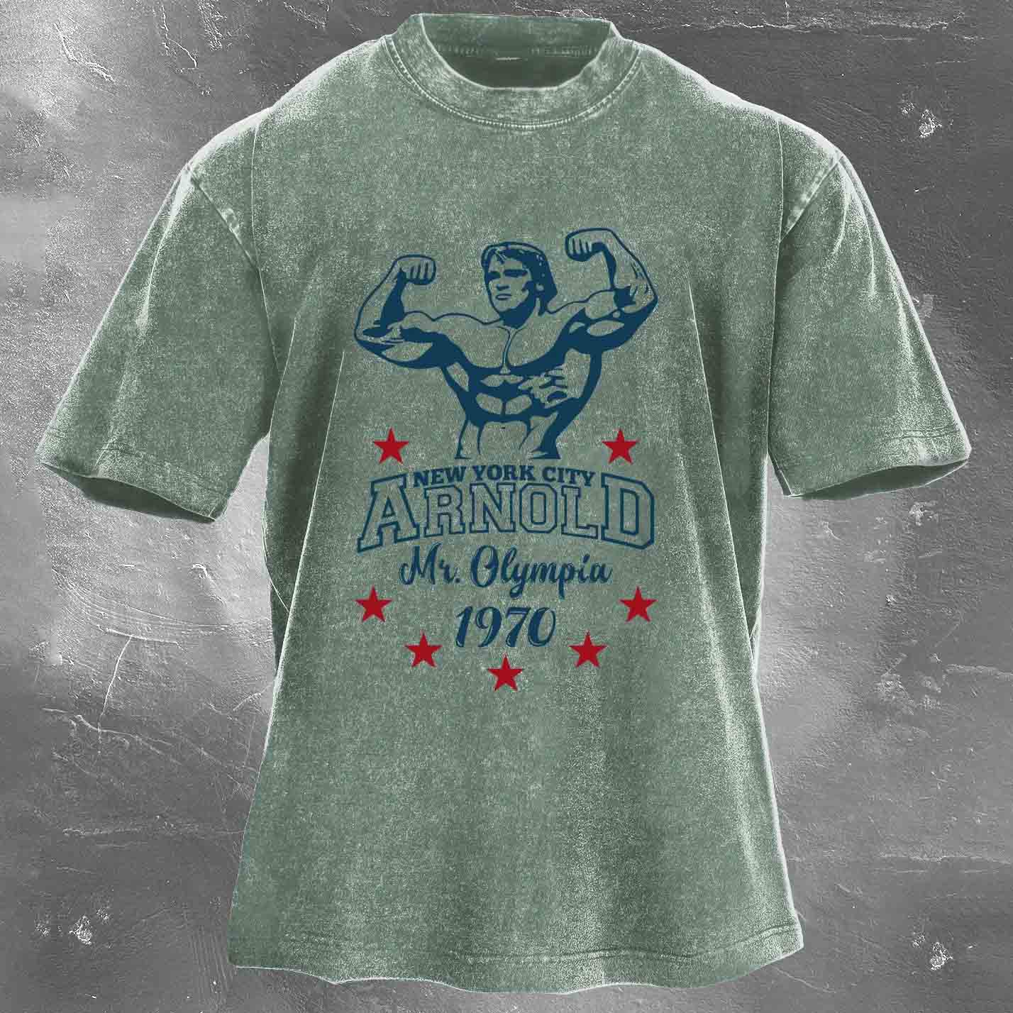 New York City Olympic Men's washed T-shirt