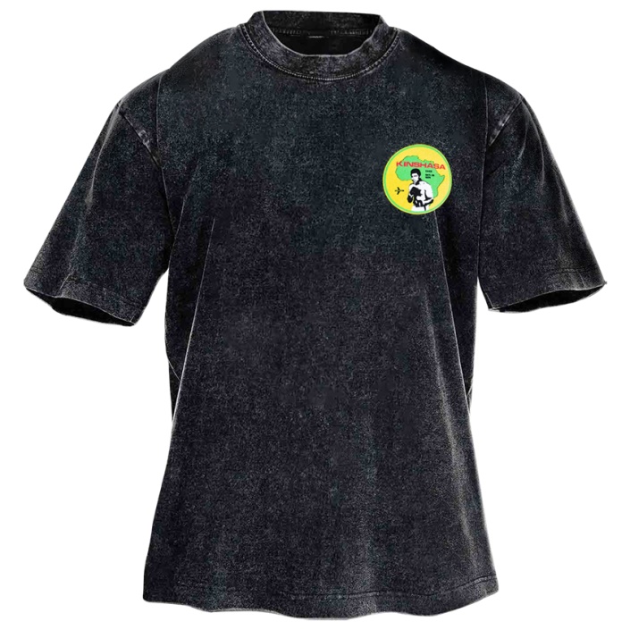 Muhammad Ali Printed Washed Retro Casual Short Sleeves 05