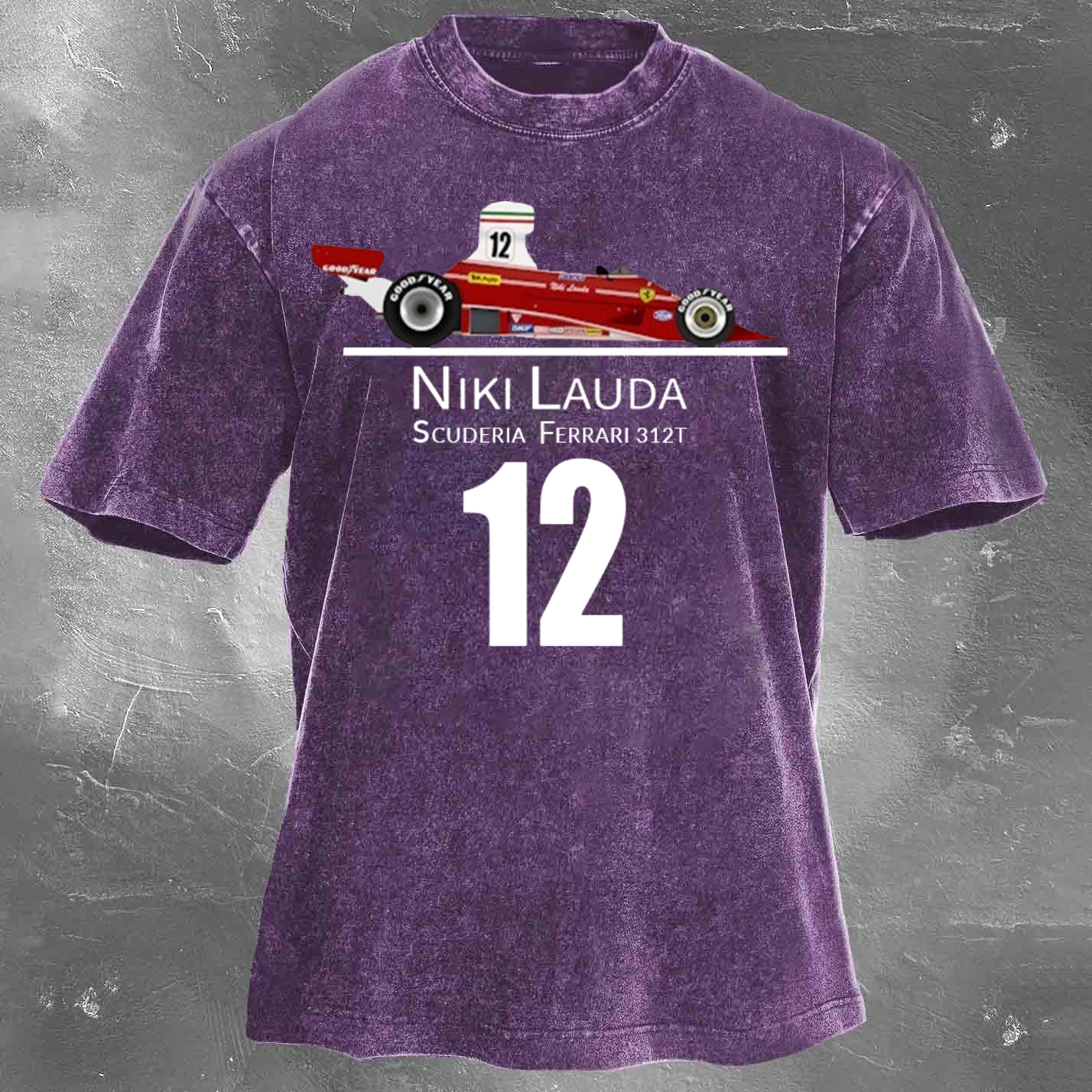 Legendary Racing Unisex Vintage Washed T-Shirt 02