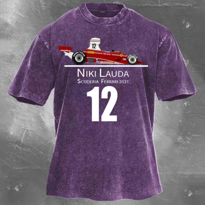 Legendary Racing Unisex Vintage Washed T-Shirt 02