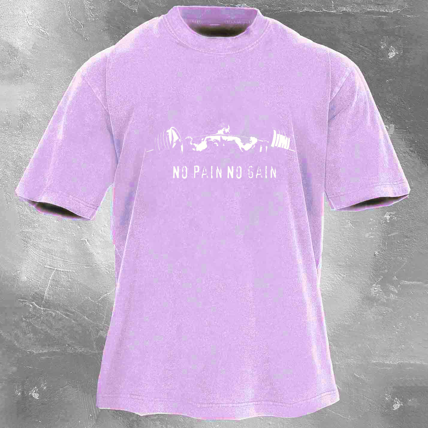 NO PAIN NO GAIN Men's Washed T-shirt