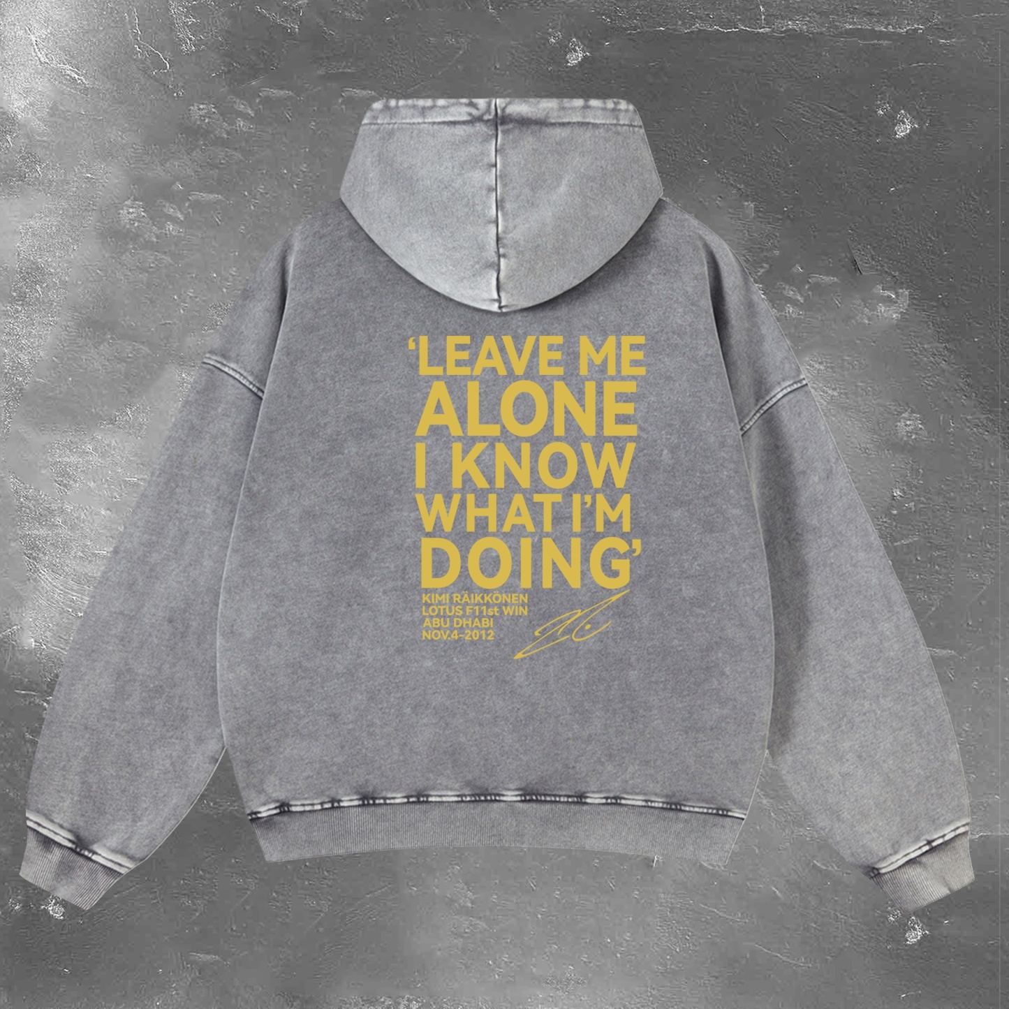 Racing Legend Vintage Washed Hoodie 12