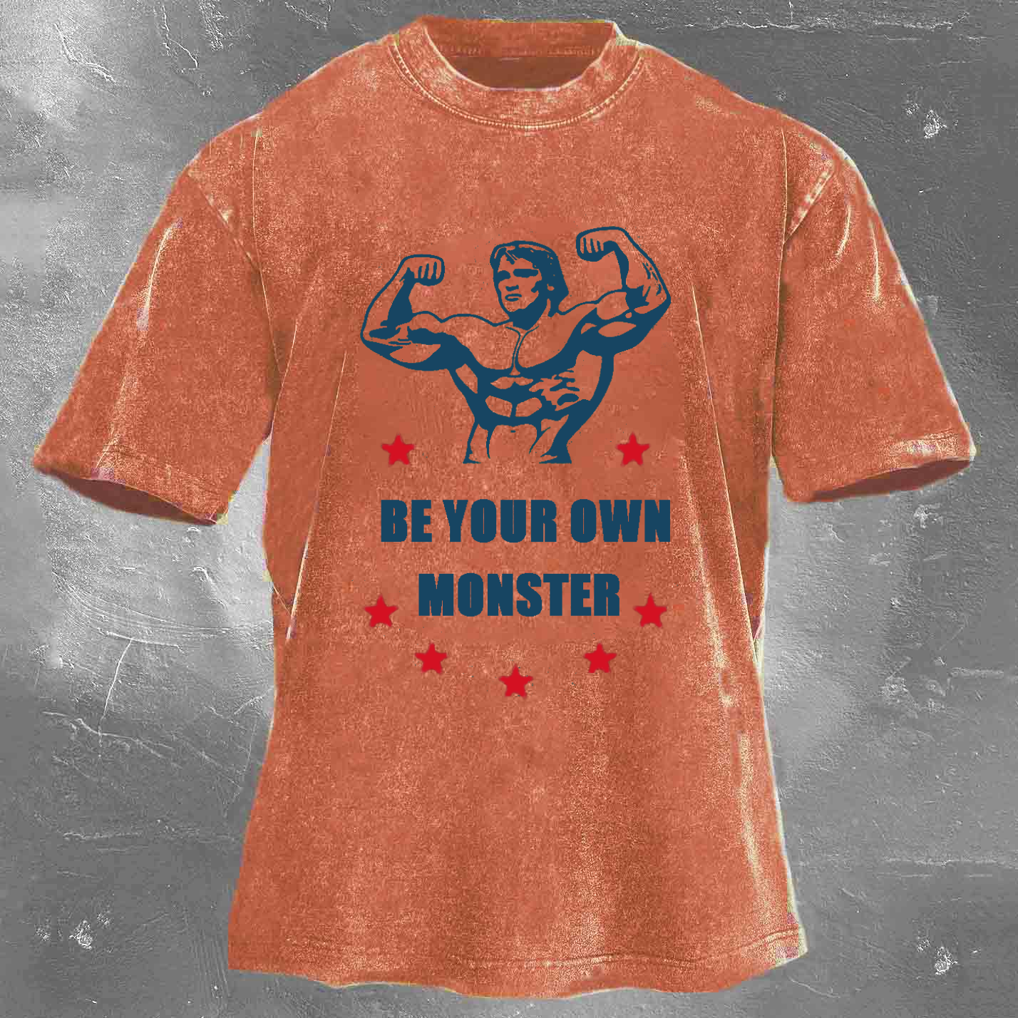 BE YOUR OWN MONSTER Unisex Washed T-shirt