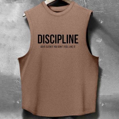 Discipline Men's washed Tank