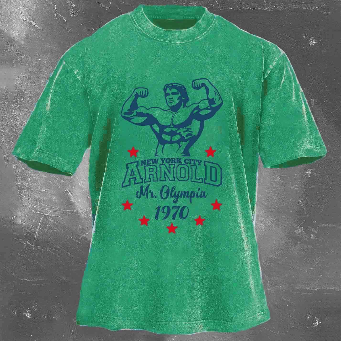 New York City Olympic Men's washed T-shirt