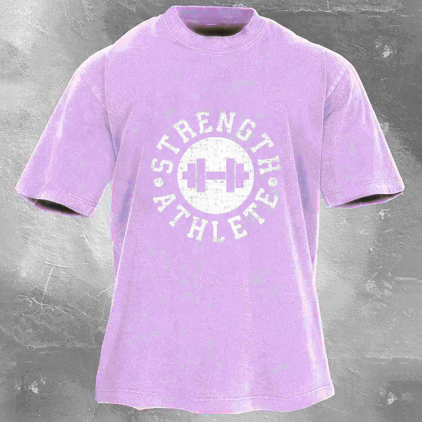 STRENGTH ATHLETE Men's Washed T-shirt