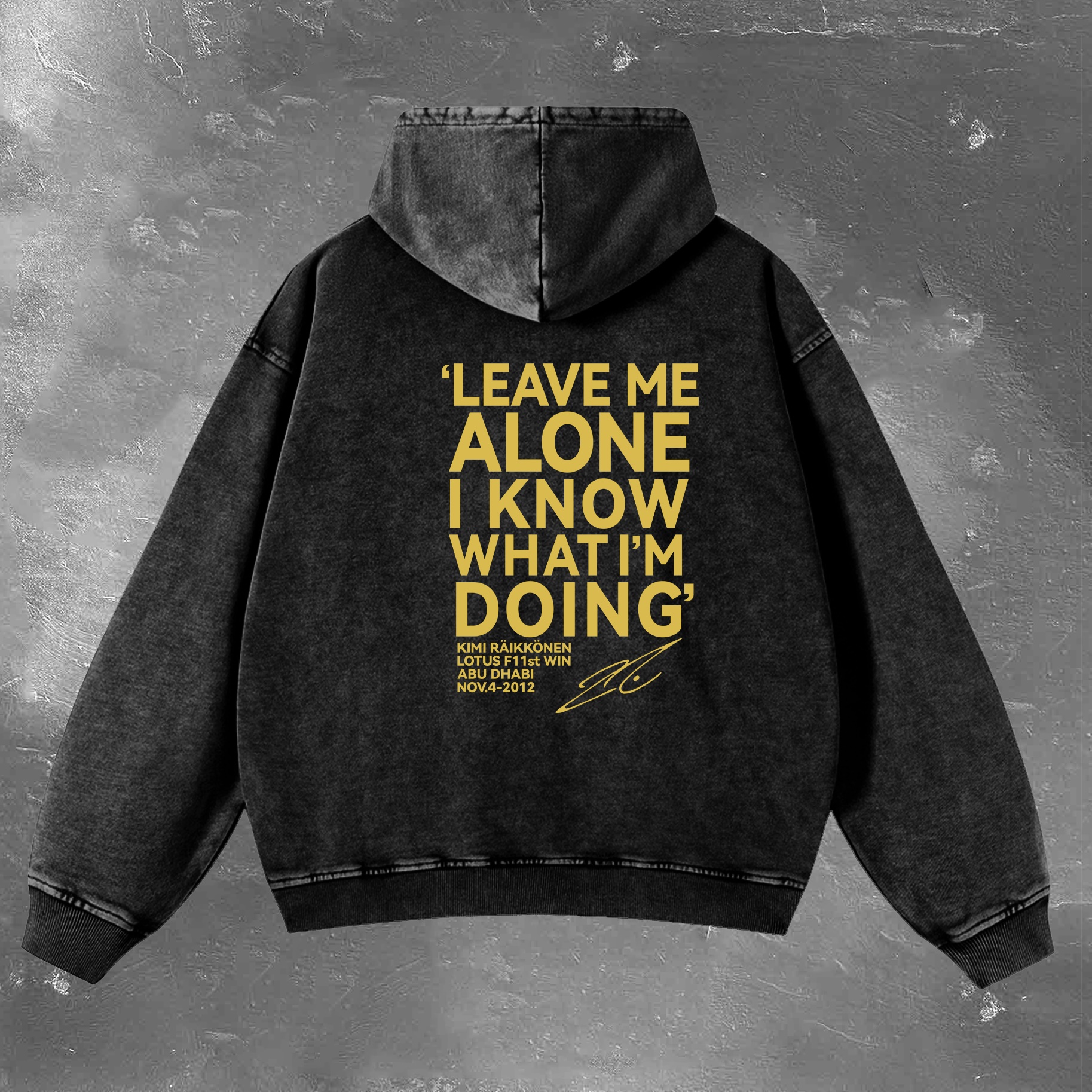 Racing Legend Vintage Washed Hoodie 12