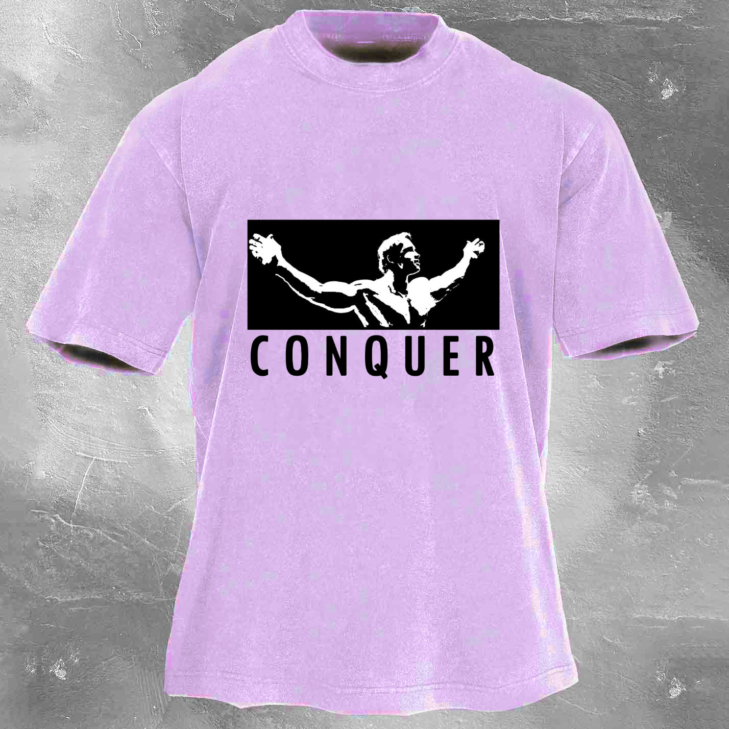 CONQUER Unisex Washed T-shirt