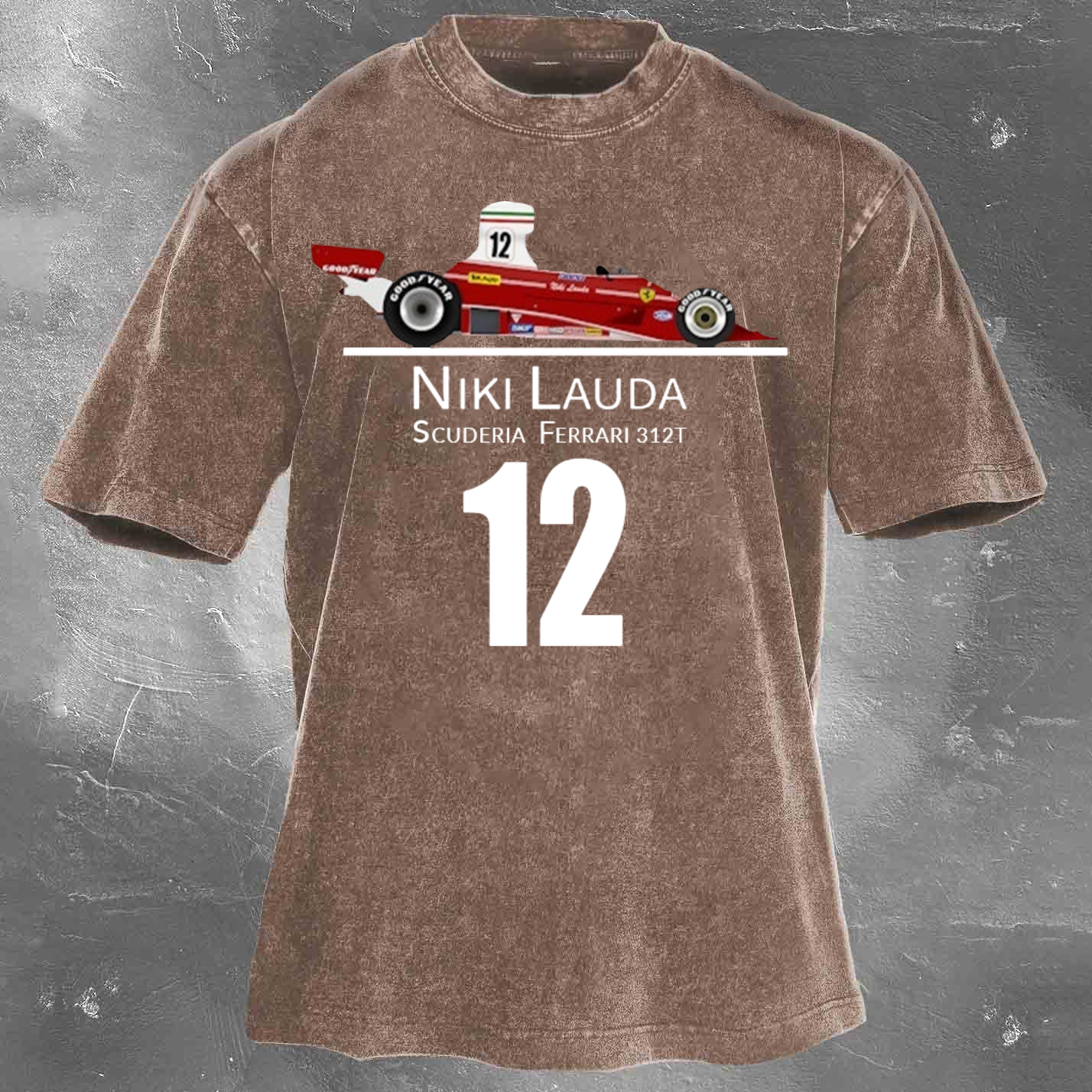 Legendary Racing Unisex Vintage Washed T-Shirt 02