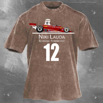 Legendary Racing Unisex Vintage Washed T-Shirt 02