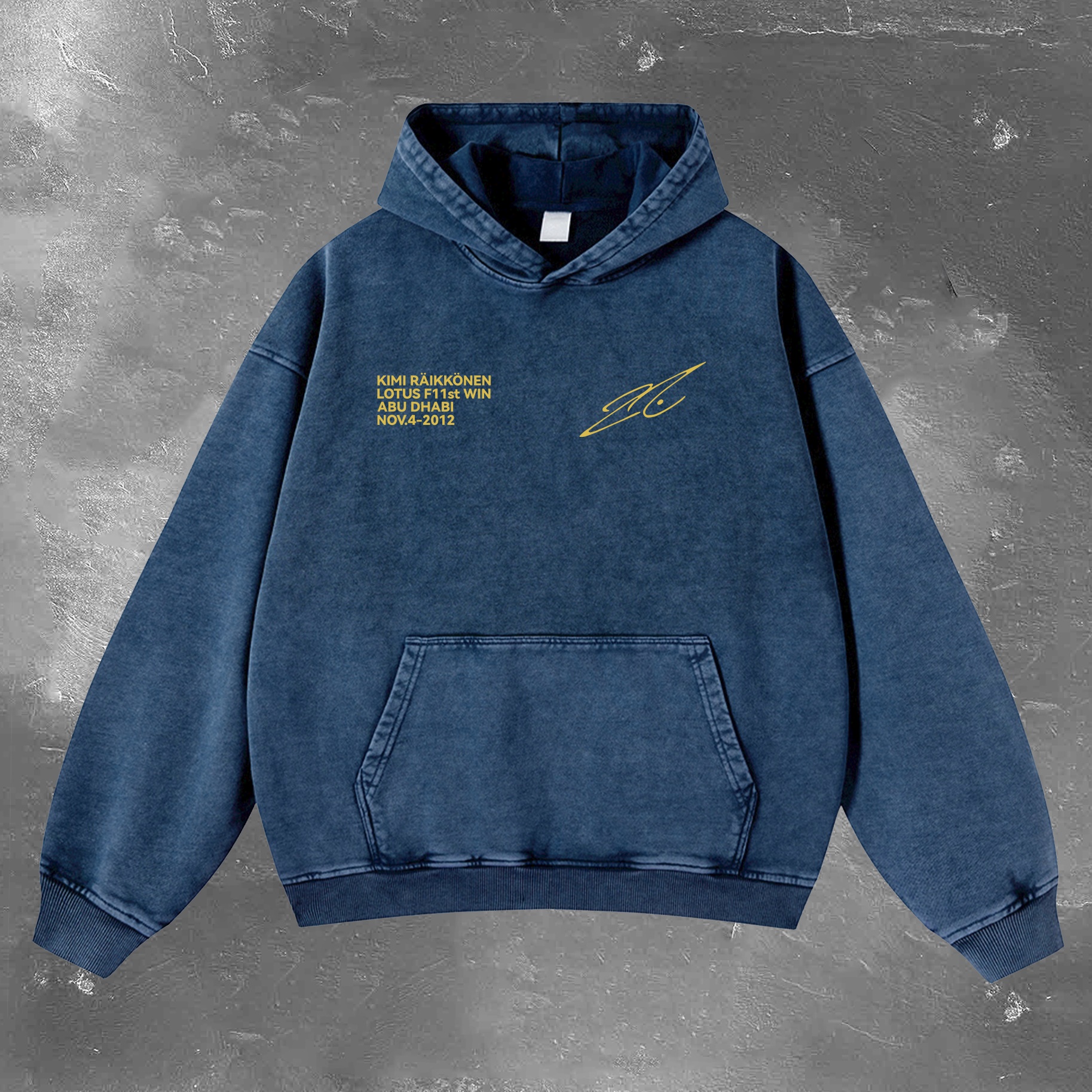 Racing Legend Vintage Washed Hoodie 12