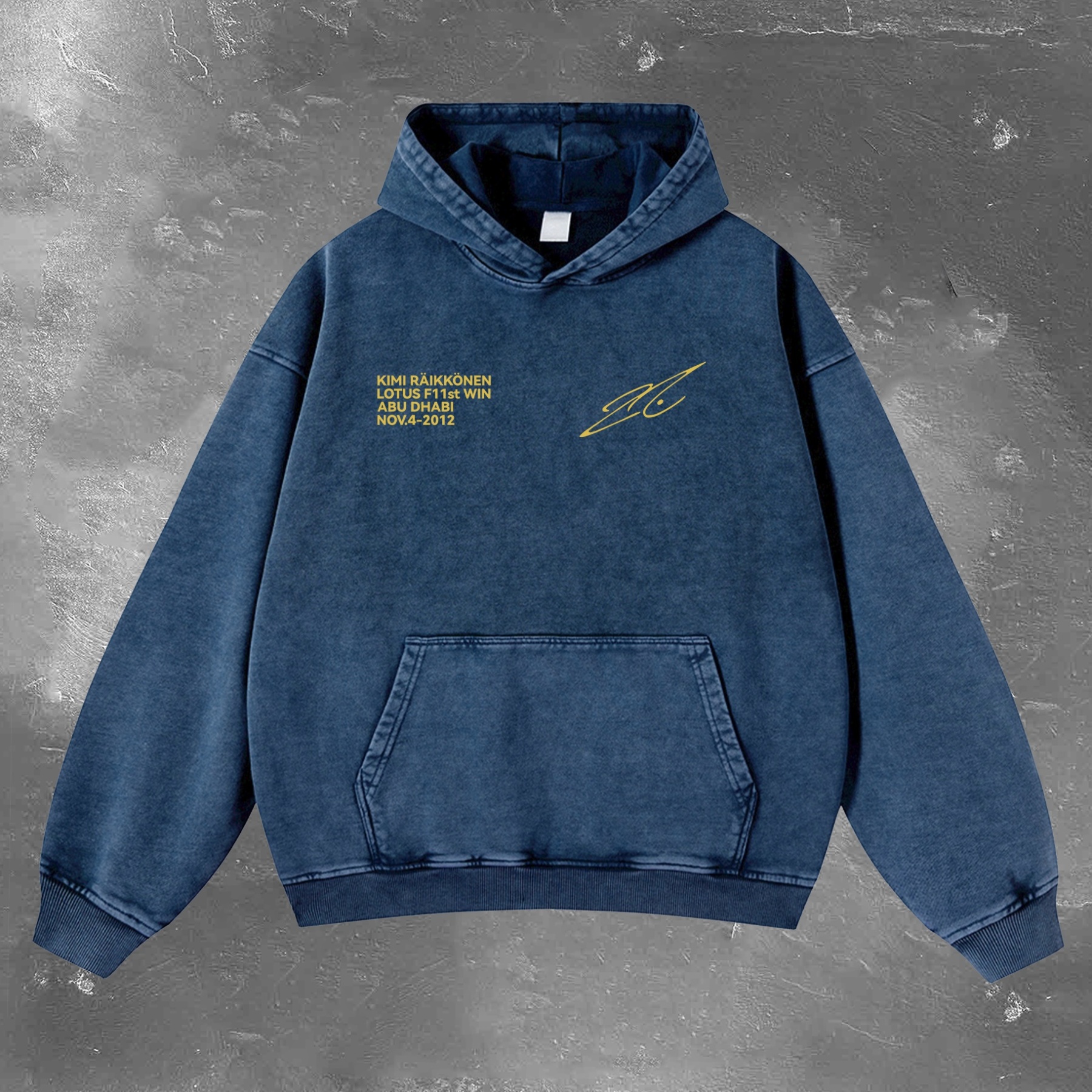 Racing Legend Vintage Washed Hoodie 12