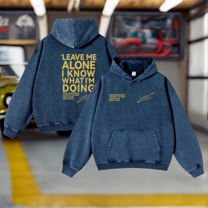 Racing Legend Vintage Washed Hoodie 12