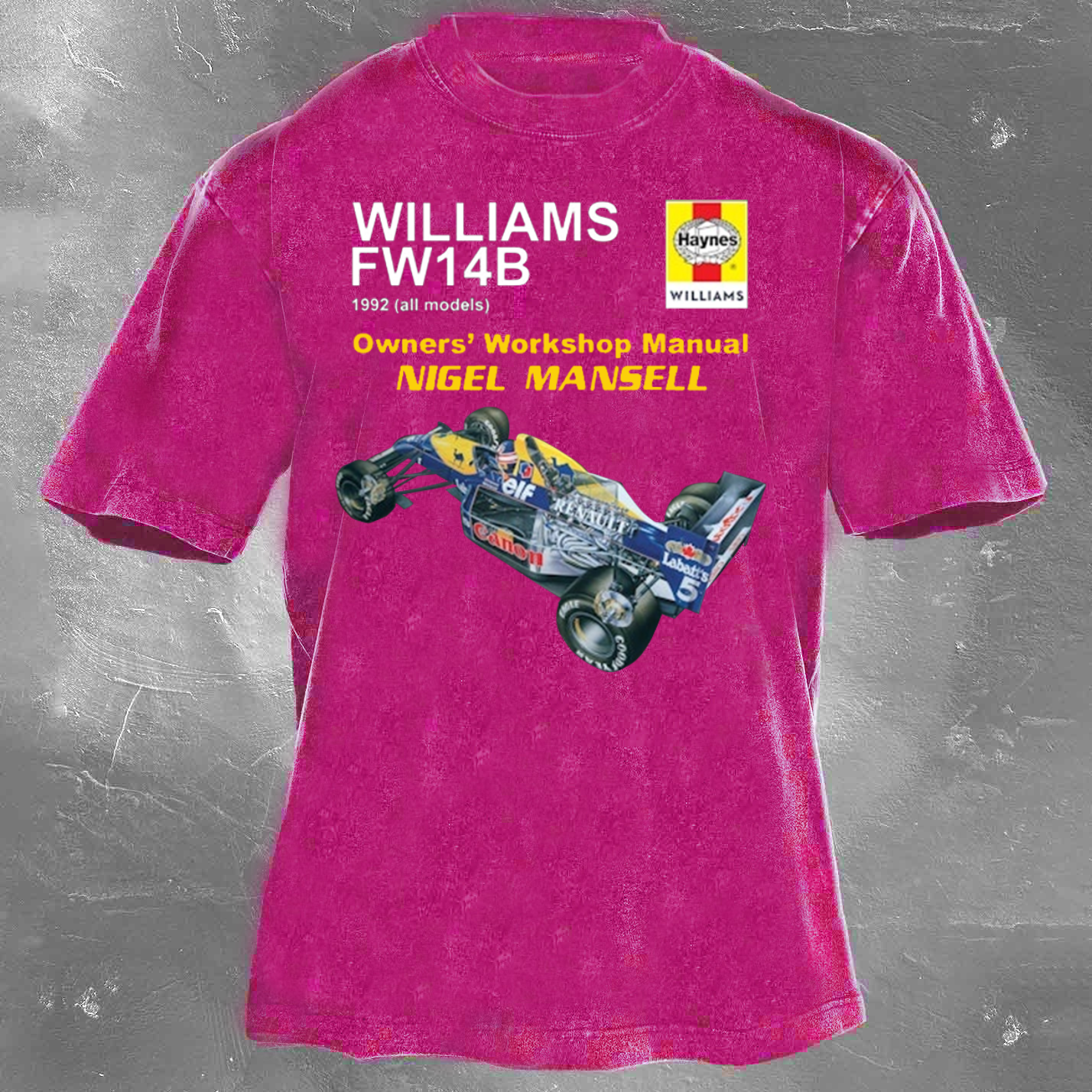 Legendary Racing Unisex Vintage Washed T-Shirt 07