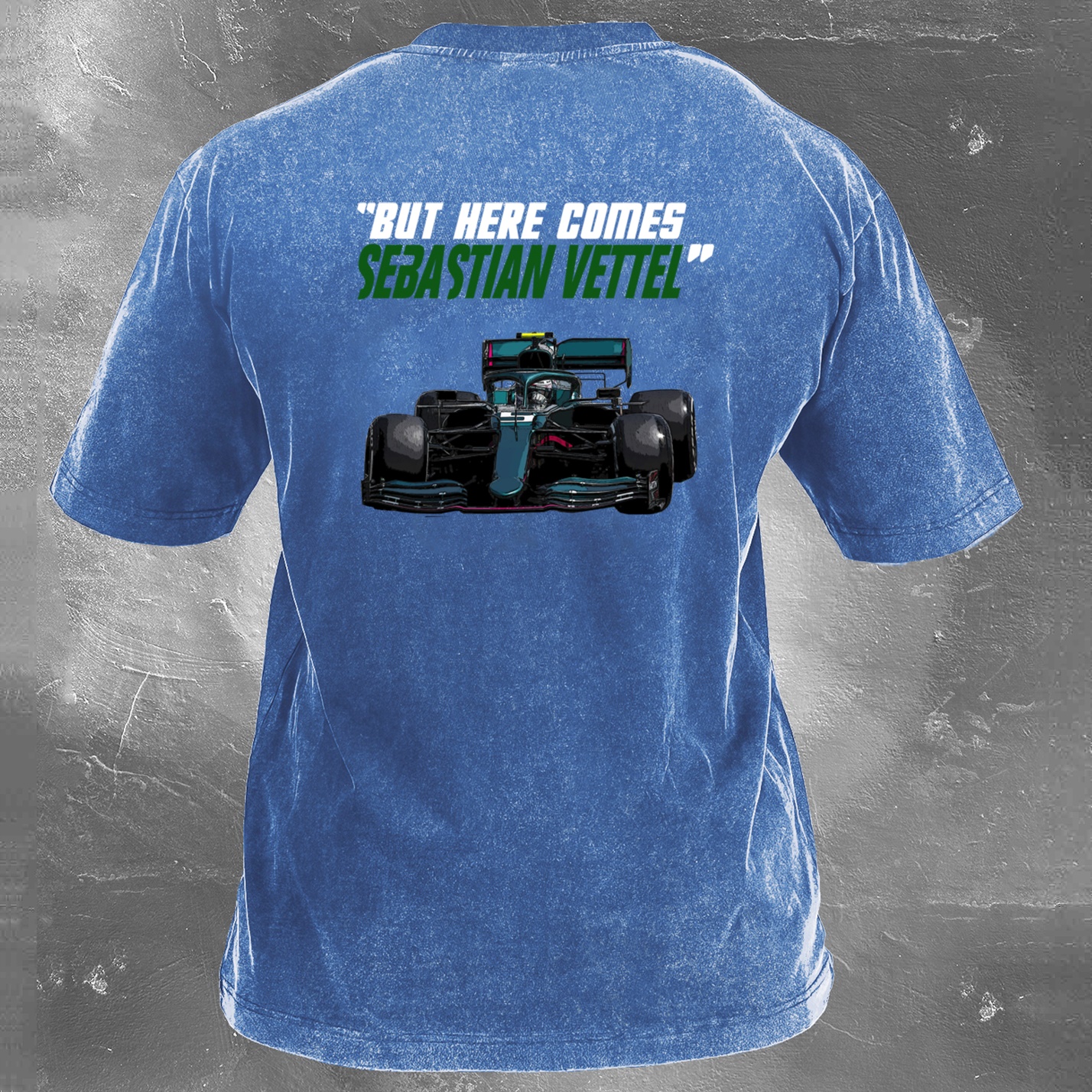 Racing Legend Vintage Cotton Washed T-Shirt 032