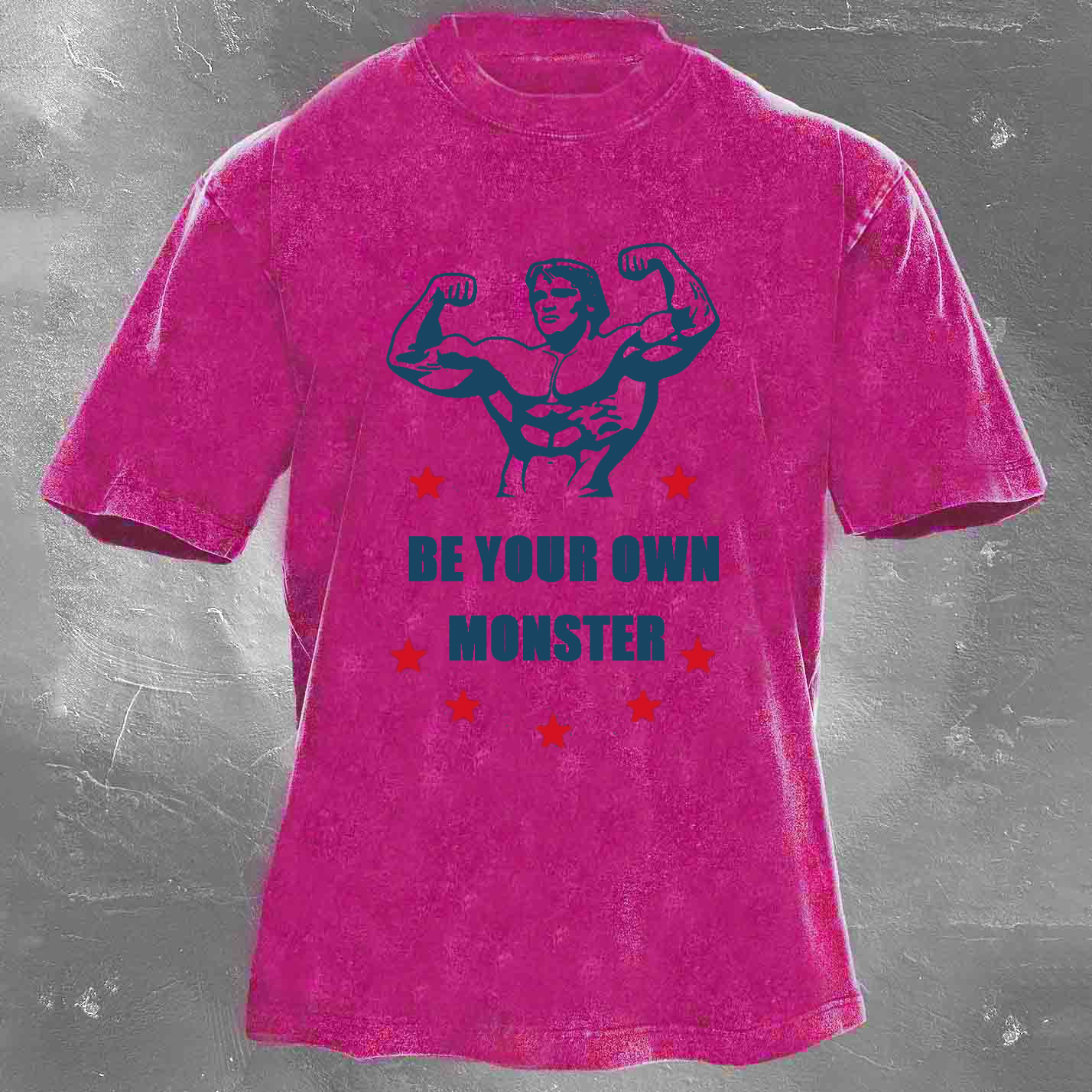 BE YOUR OWN MONSTER Unisex Washed T-shirt
