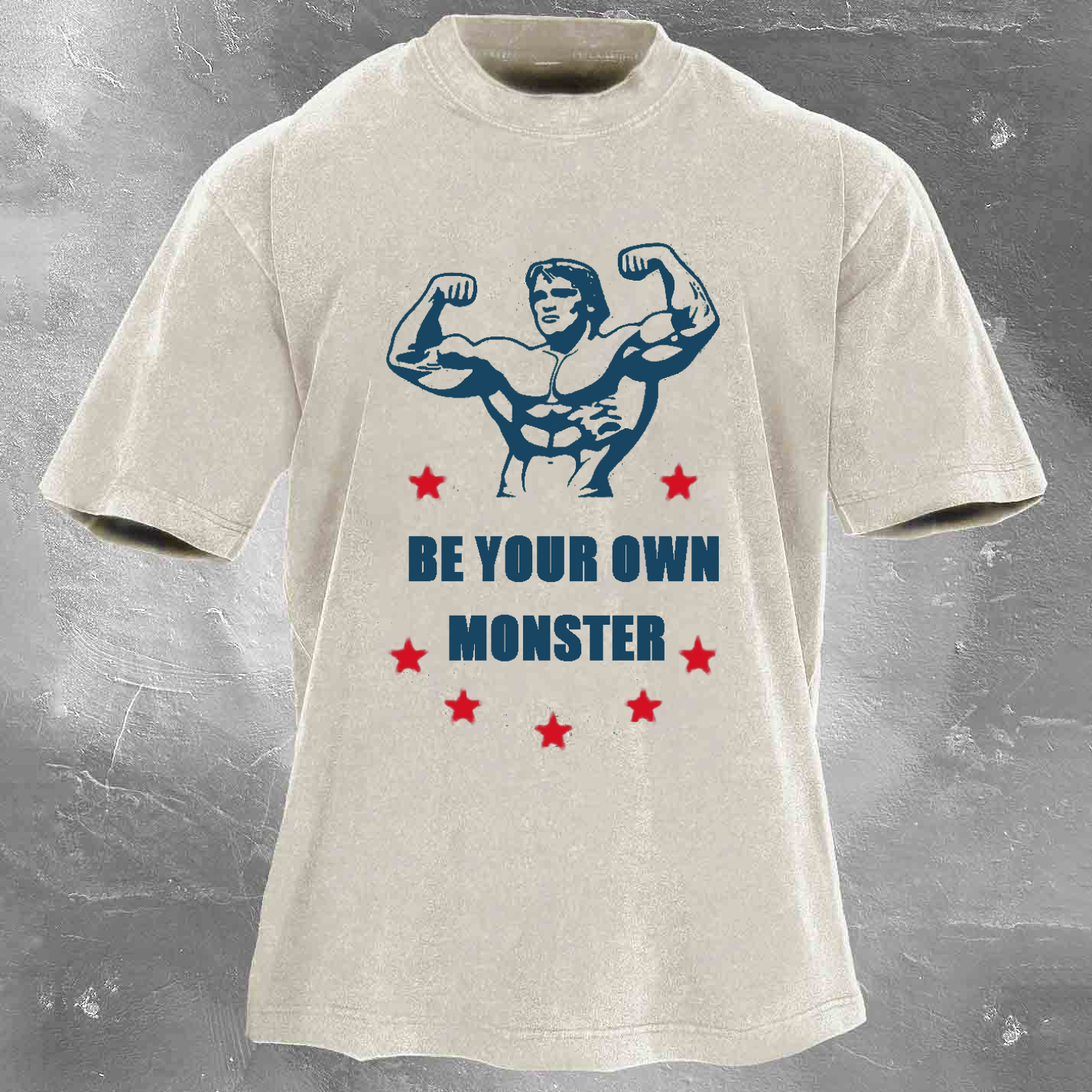 BE YOUR OWN MONSTER Unisex Washed T-shirt