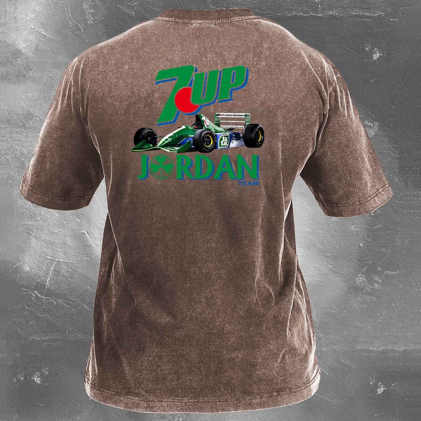 Racing Legend Vintage Cotton Washed T-Shirt 022