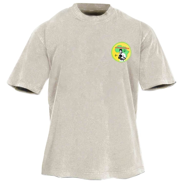 Muhammad Ali Printed Washed Retro Casual Short Sleeves 05