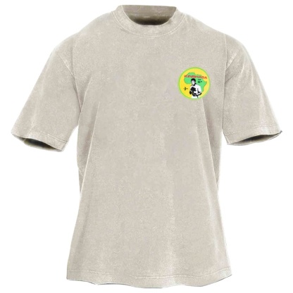 Muhammad Ali Printed Washed Retro Casual Short Sleeves 05