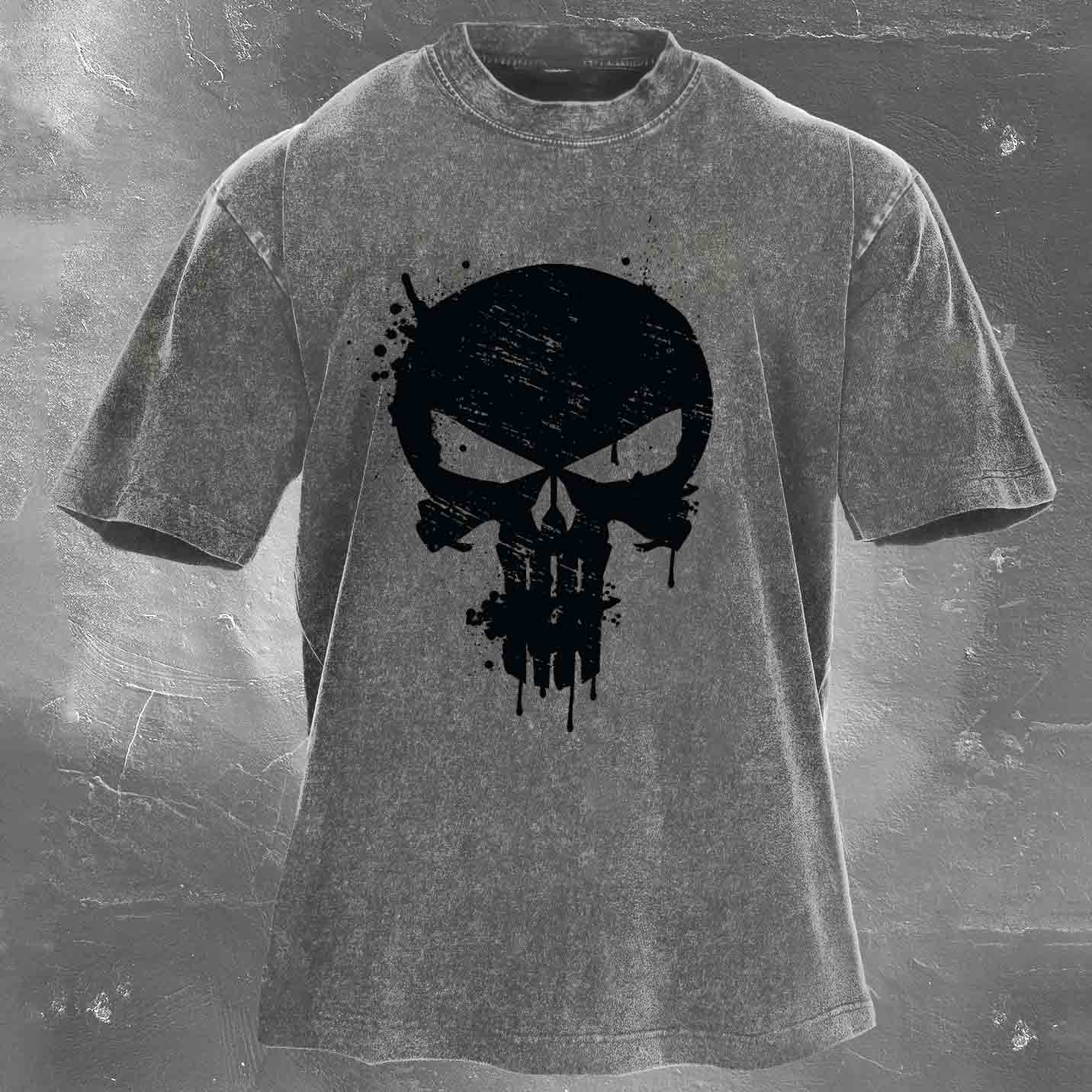 I'm Watching You Men's washed T-shirt