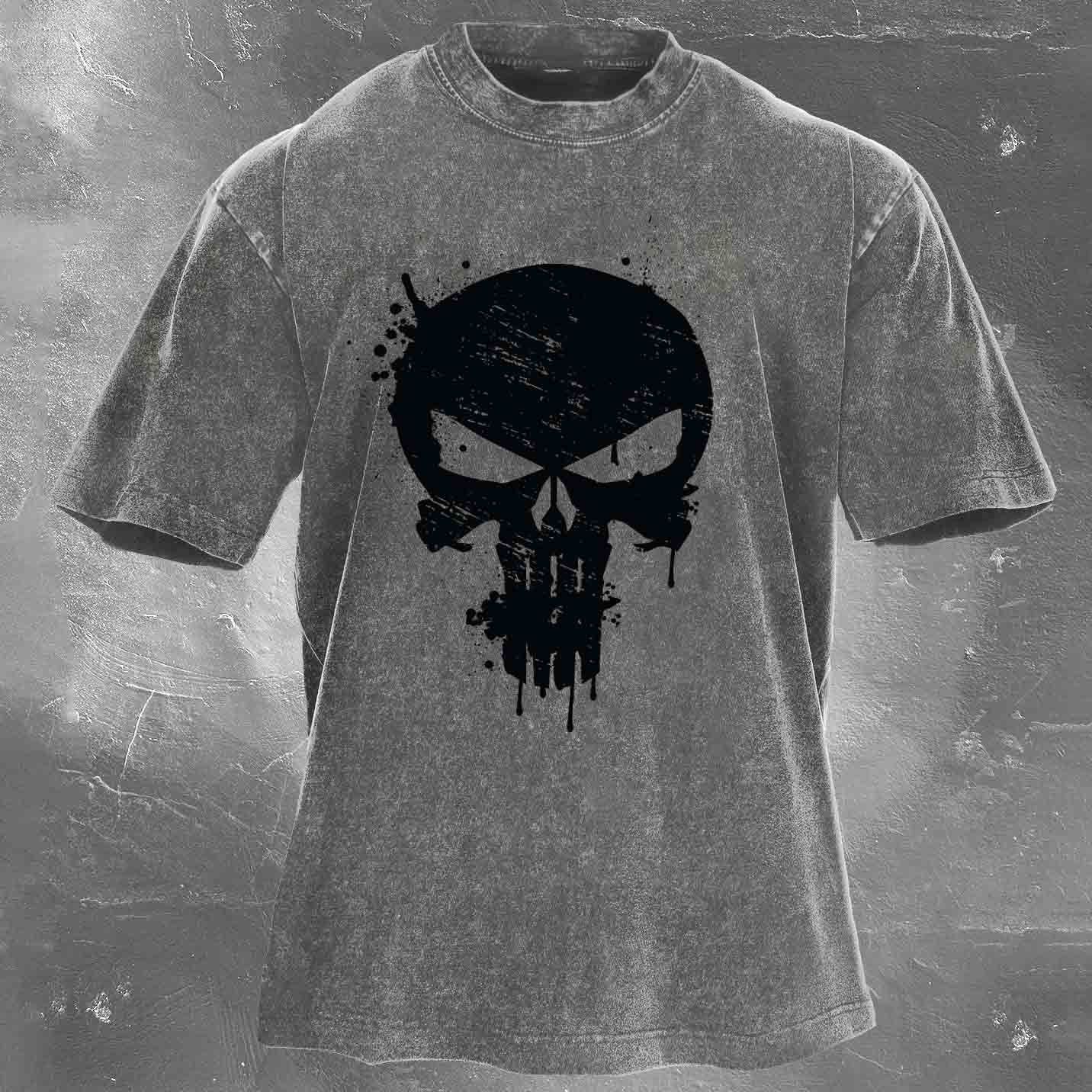 I'm Watching You Men's washed T-shirt