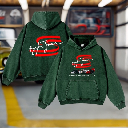 Racing Legend Vintage Washed Hoodie 10