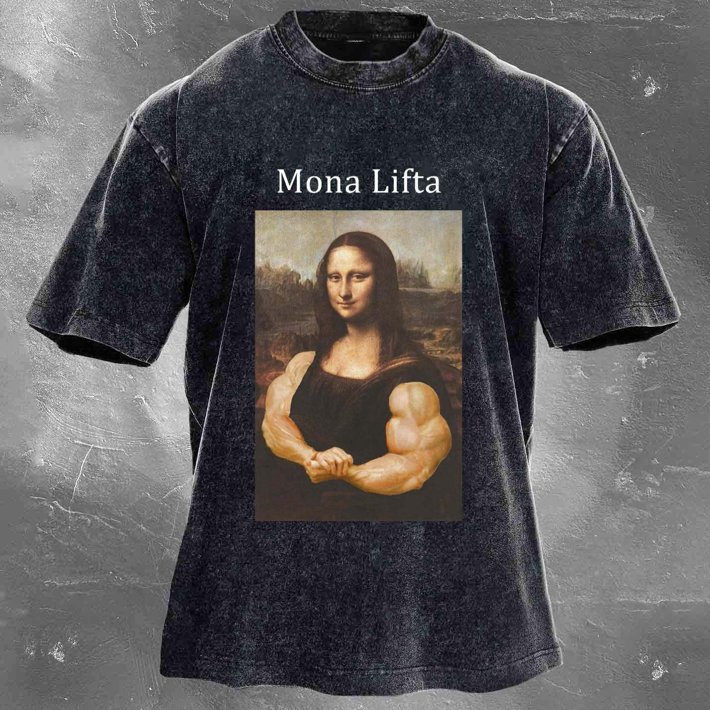MONA LIFTA Men's Washed T-shirt